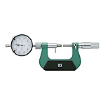 Micrometer with Dial Gauge: includes Main Body, Inspection Report/Calibration Certificate/Product Traceability System Chart