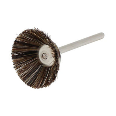 Animal Bristle Brush (Brown)