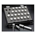 Pin Gauge Set (0.01‑mm Step, Nominal Dimension From 20 mm) With Tapped Hole DF Series