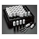 Pin Gauge Set With Center Hole (0.01 Step) DCT Series