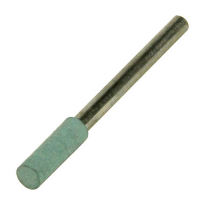 Shaft-Mounted Rubber Polishing Stone, Shaft Diameter 3 mm