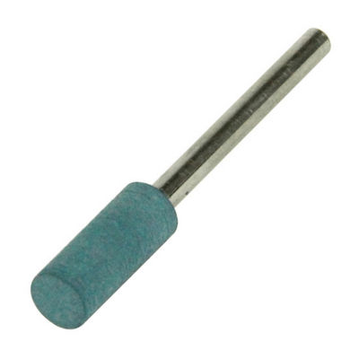 Shaft-Mounted Rubber Polishing Stone, Shaft Diameter 3 mm