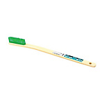 Bamboo Brush With Curved Handle & Nylon Bristles No. 17