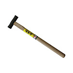 Chounsai Round Sledgehammer (Black) Wood Handle