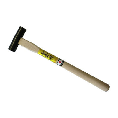 Chounsai Round Sledgehammer (Black) Wood Handle