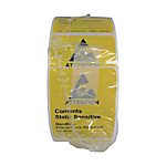 SCS English Warning Mark (for Export Models) 46 × 63 mm Yellow, 500 Sheets