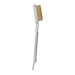 Strong Tool Steel Brush, Brass-Plated, Wire Diameter 0. 3 mm